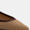 Slingback ψάθινα