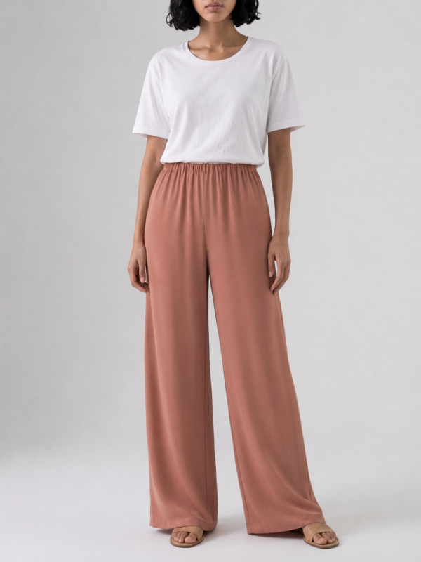 Dusty Rose Παντελόνα
